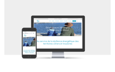 L’Atelier Responsif réalise le site internet de l’entreprise YS Énergies Marines Développement, qui œuvre pour le développement des énergies bleues issues de la force des vagues et des courants.